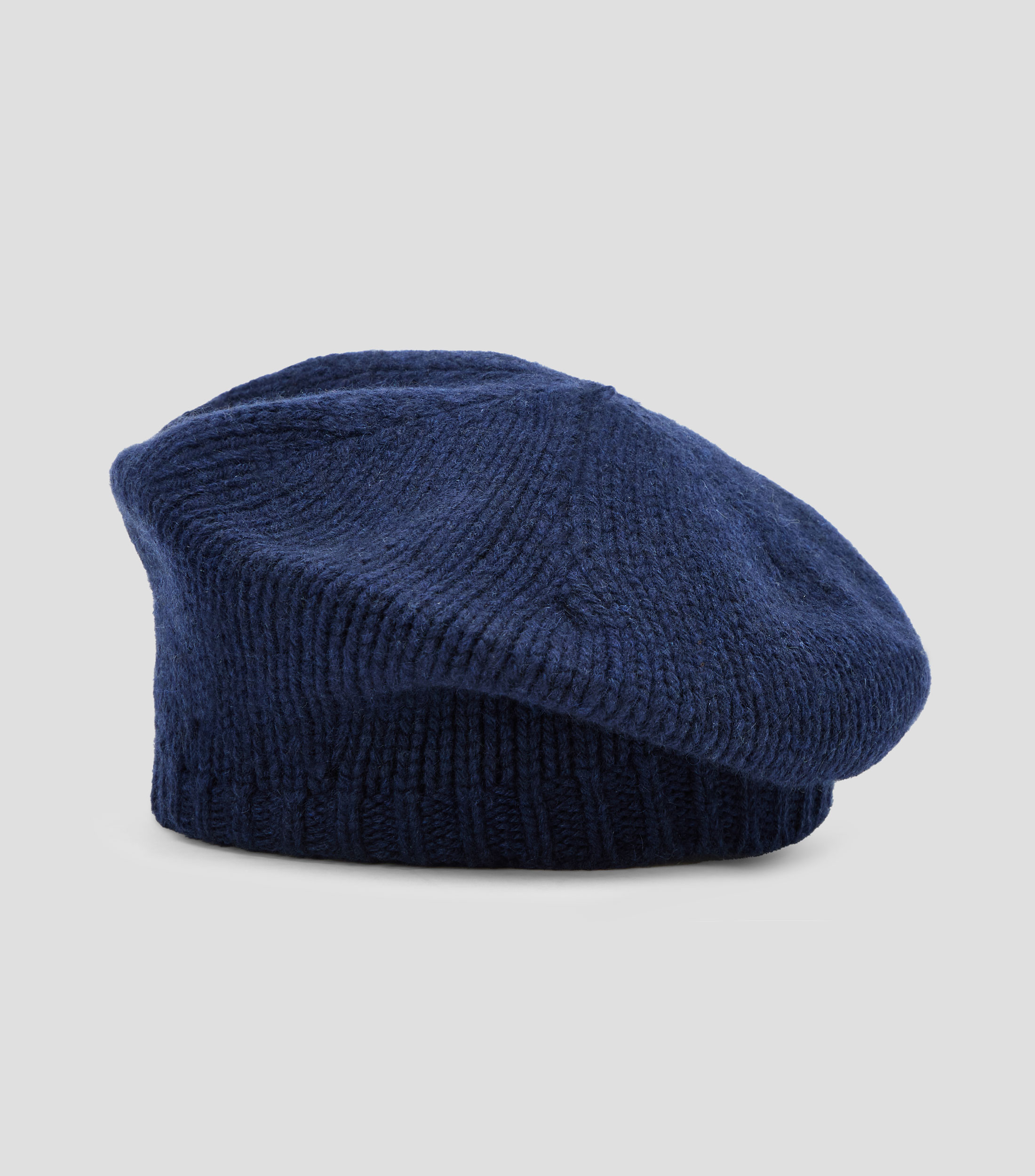 Gorro en tejido de punto liso Mujer